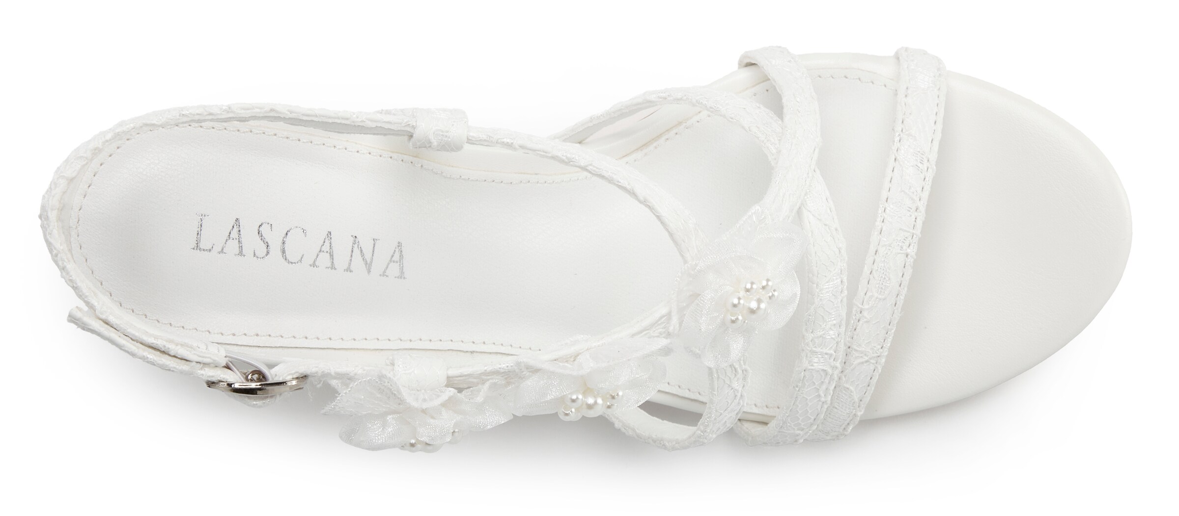LASCANA Sandals in White