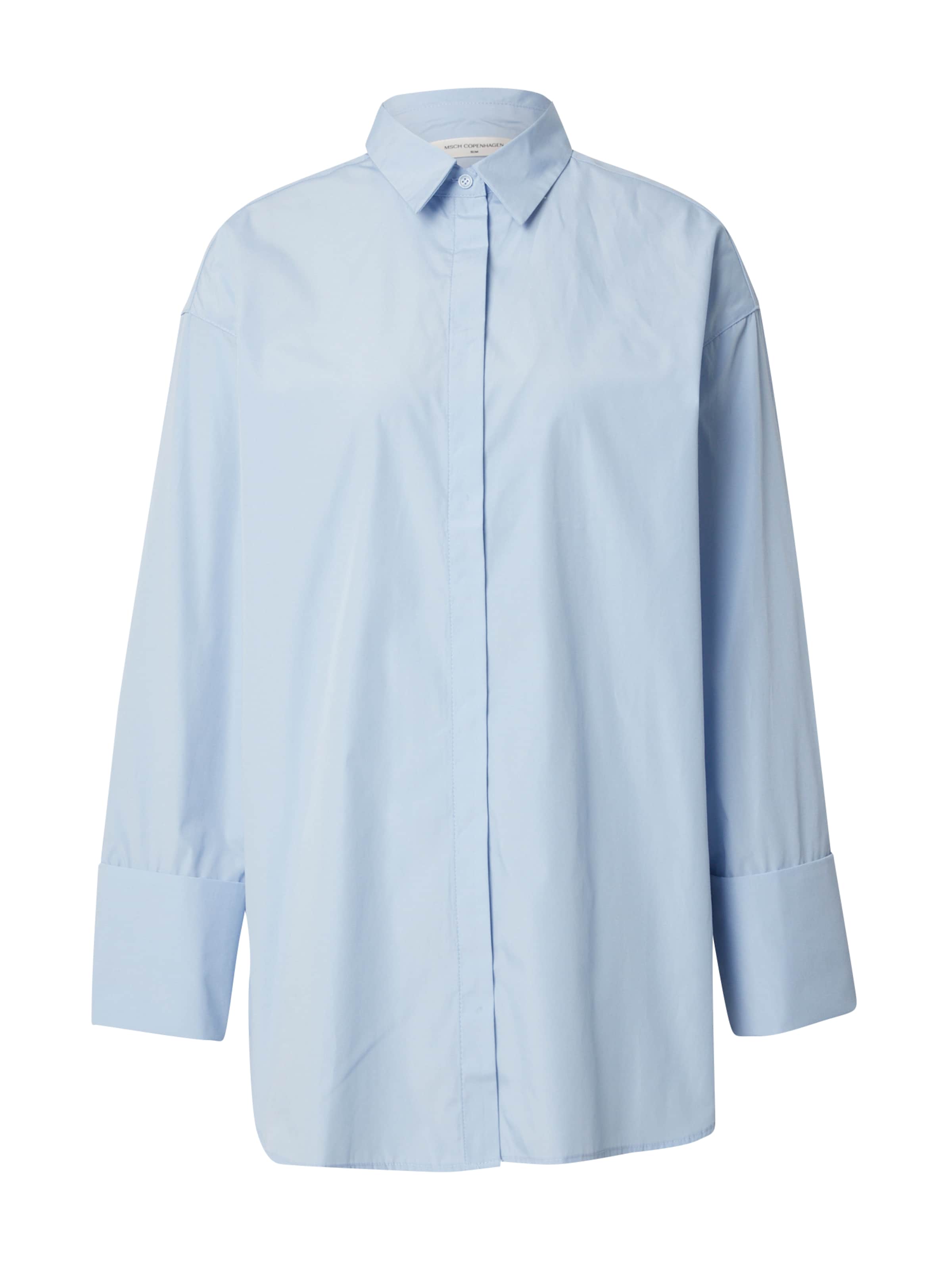 MSCH COPENHAGEN Блуза 'Erina Zenika' в синьо: отпред