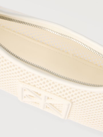 Calvin Klein - Bolso de hombro 'EMBLEM' en blanco