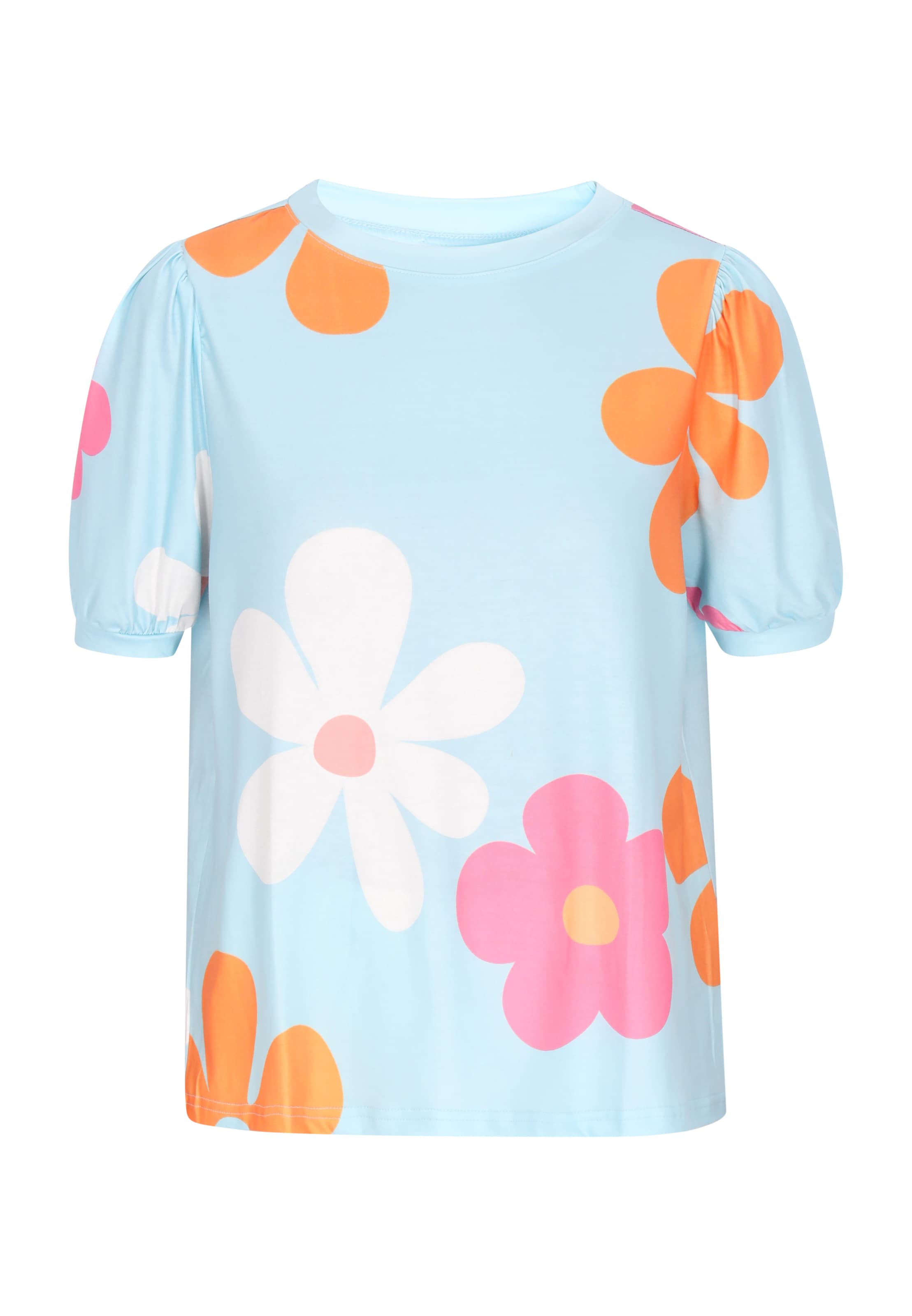 usha BLUE LABEL - Blusa 'Fashion Look' em azul: frente