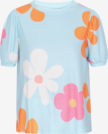 Chemisier 'Fashion Look' usha BLUE LABEL en bleu : devant
