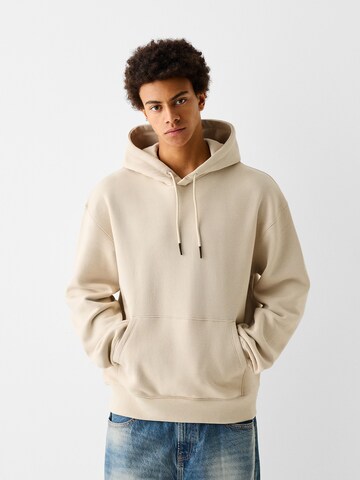 Felpa di Bershka in beige: frontale