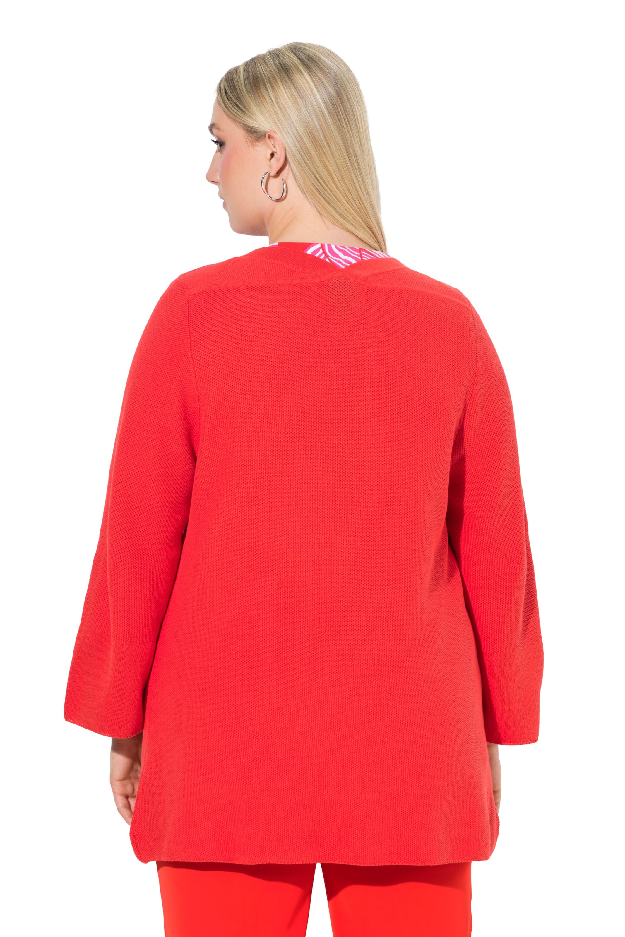 Ulla Popken Strickjacke in Rot