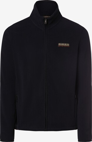 NAPAPIJRI Fleece Jacket in Black: front