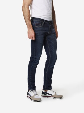 KOROSHI Slimfit Jeans i blå