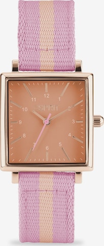 ESPRIT Analog watch in Pink: front