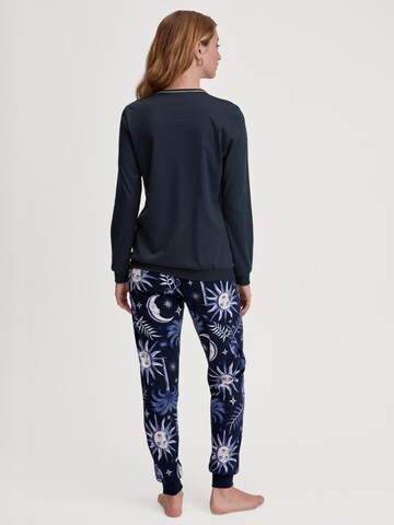 CALIDA Pyjama 'Winter Dreams'‌‌‌‌ in Blau