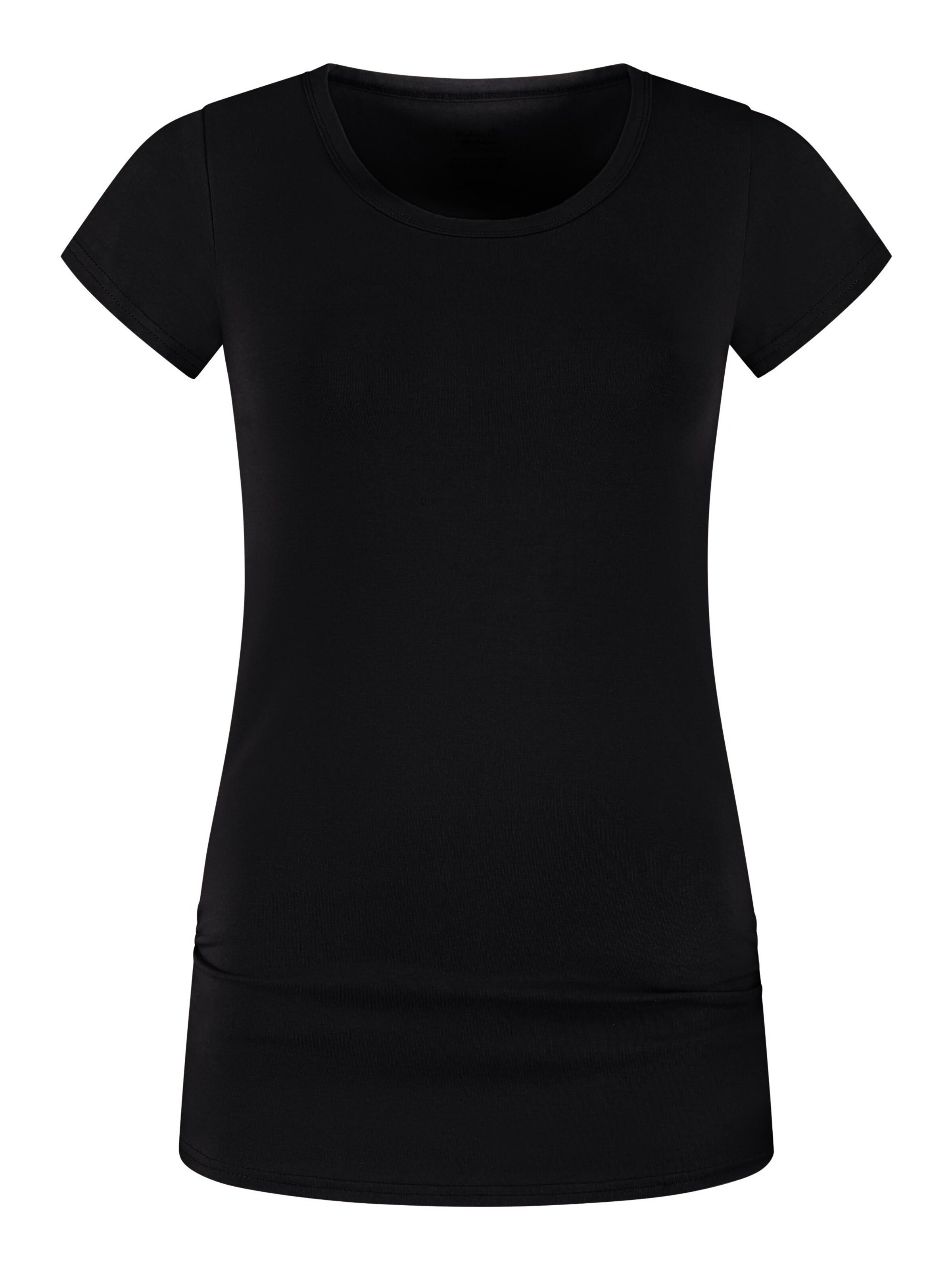 Urban Goddess Yoga & Activewear Sports Top 'Zefira Yoga & Pilates' in Black: front