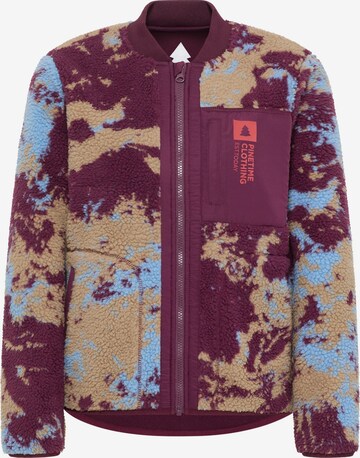 Pinetime Clothing Fleece jas in Gemengde kleuren: voorkant