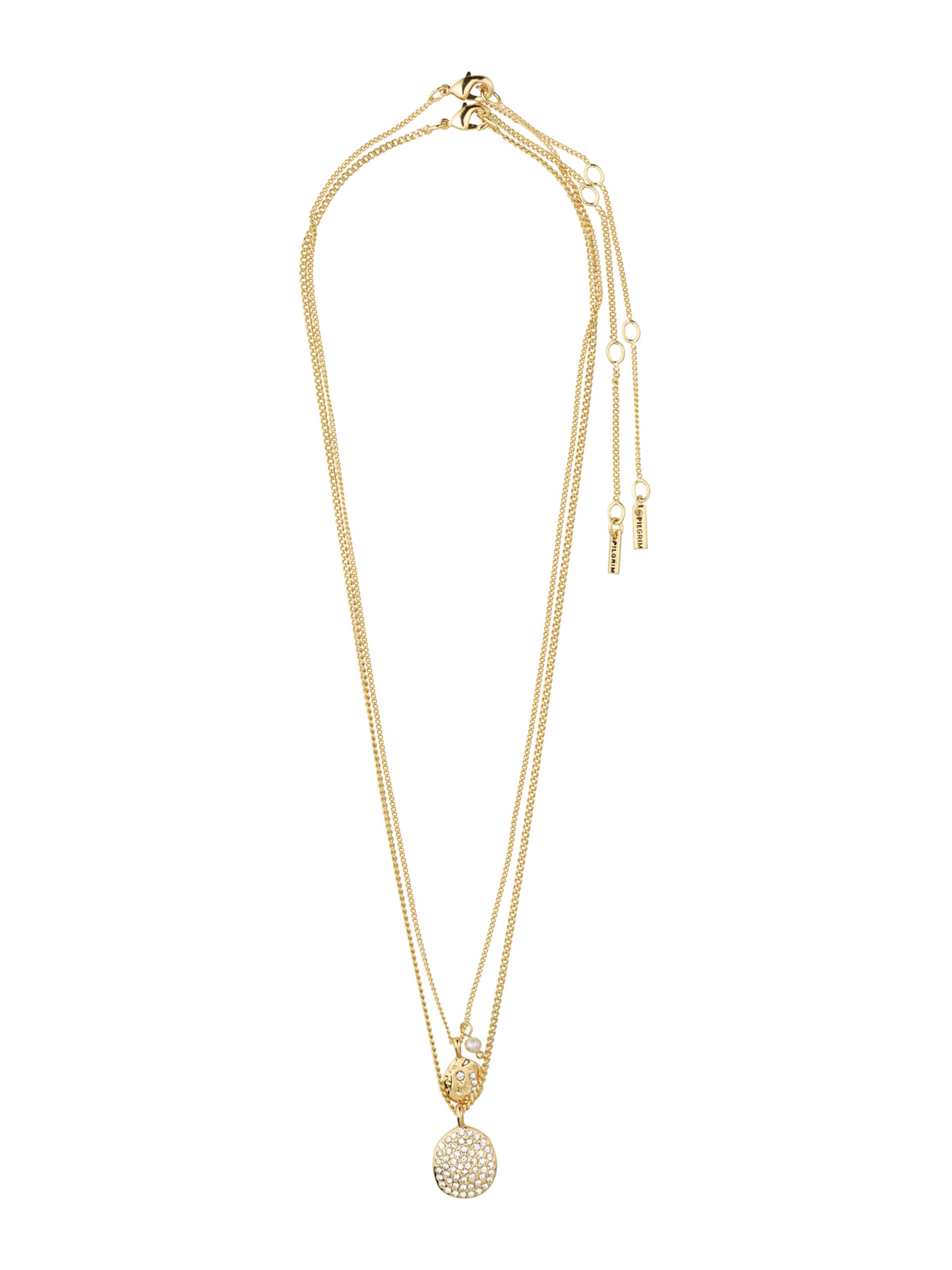 Pilgrim Řetízek 'Shift' – zlatá: přední strana