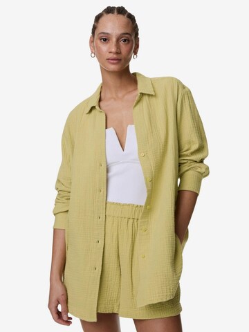Camicia da donna di Marks & Spencer in giallo: frontale