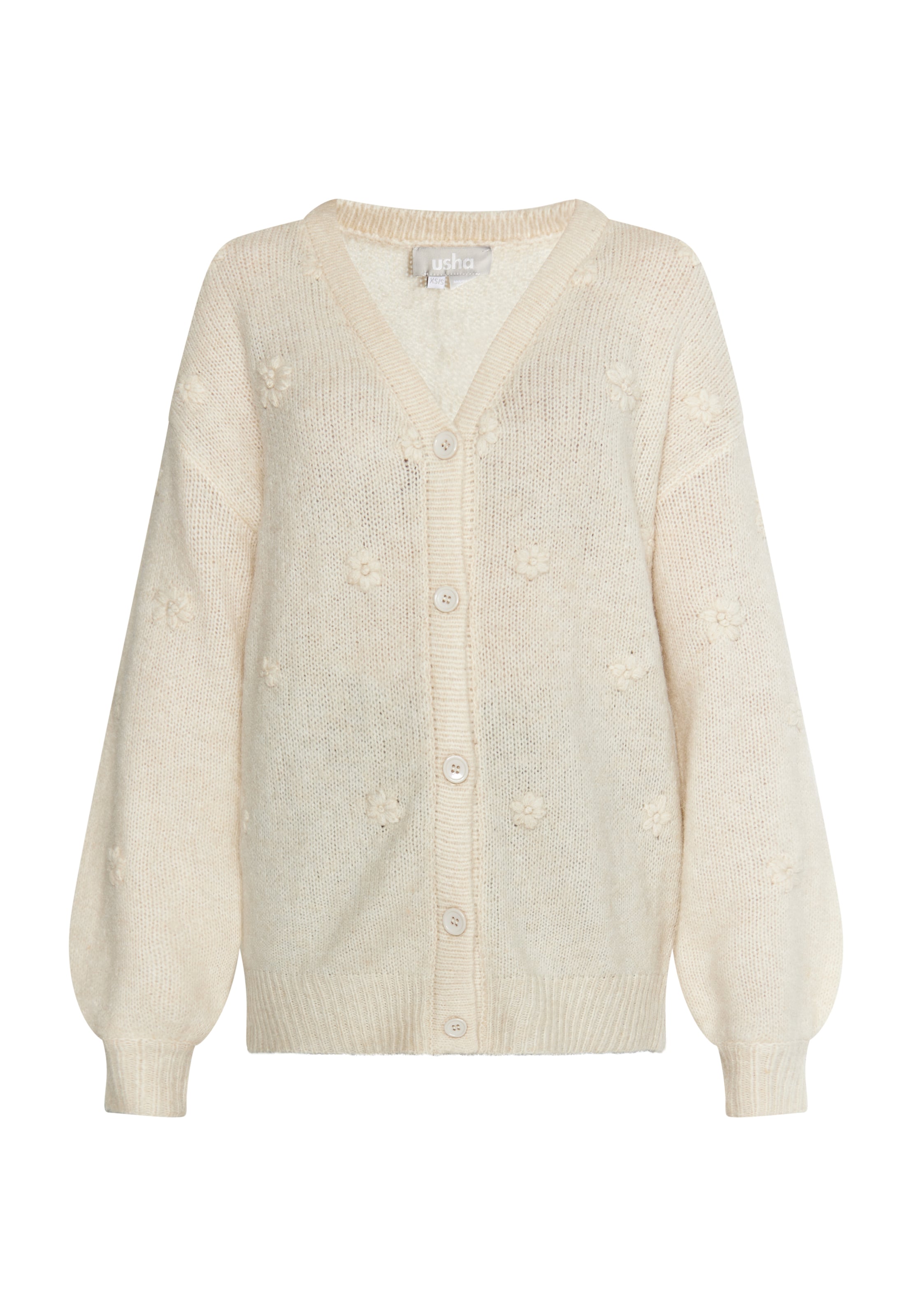 Pull-over Usha en beige : devant