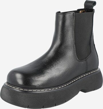 STEVE MADDEN Chelsea boots 'WINNER' in Zwart: voorkant