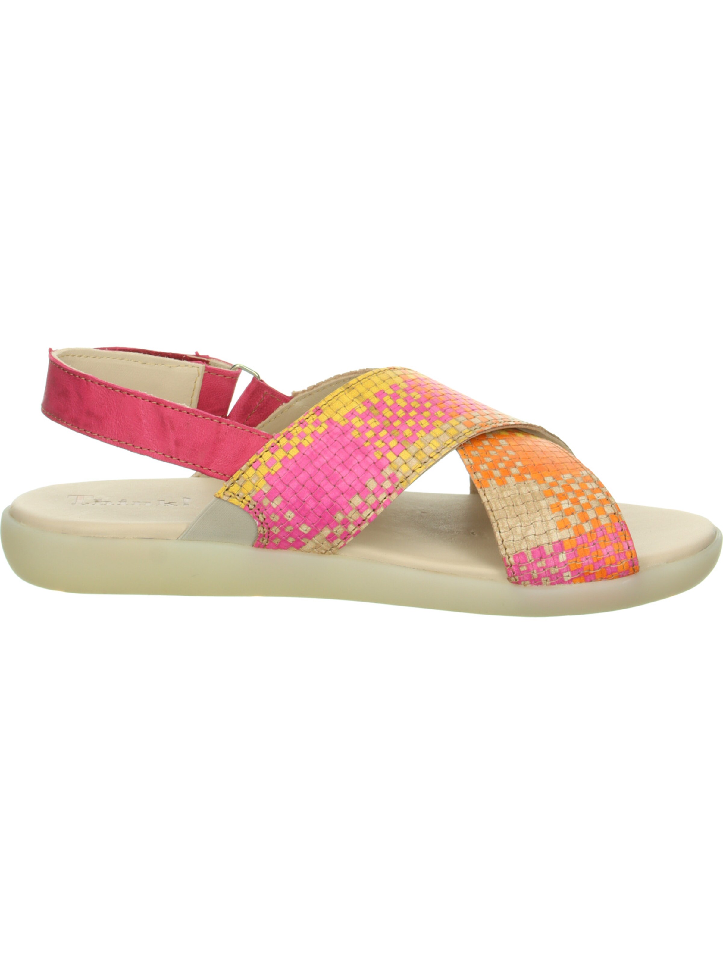 THINK! Strap Sandals 'NATURE SAND' in Pink