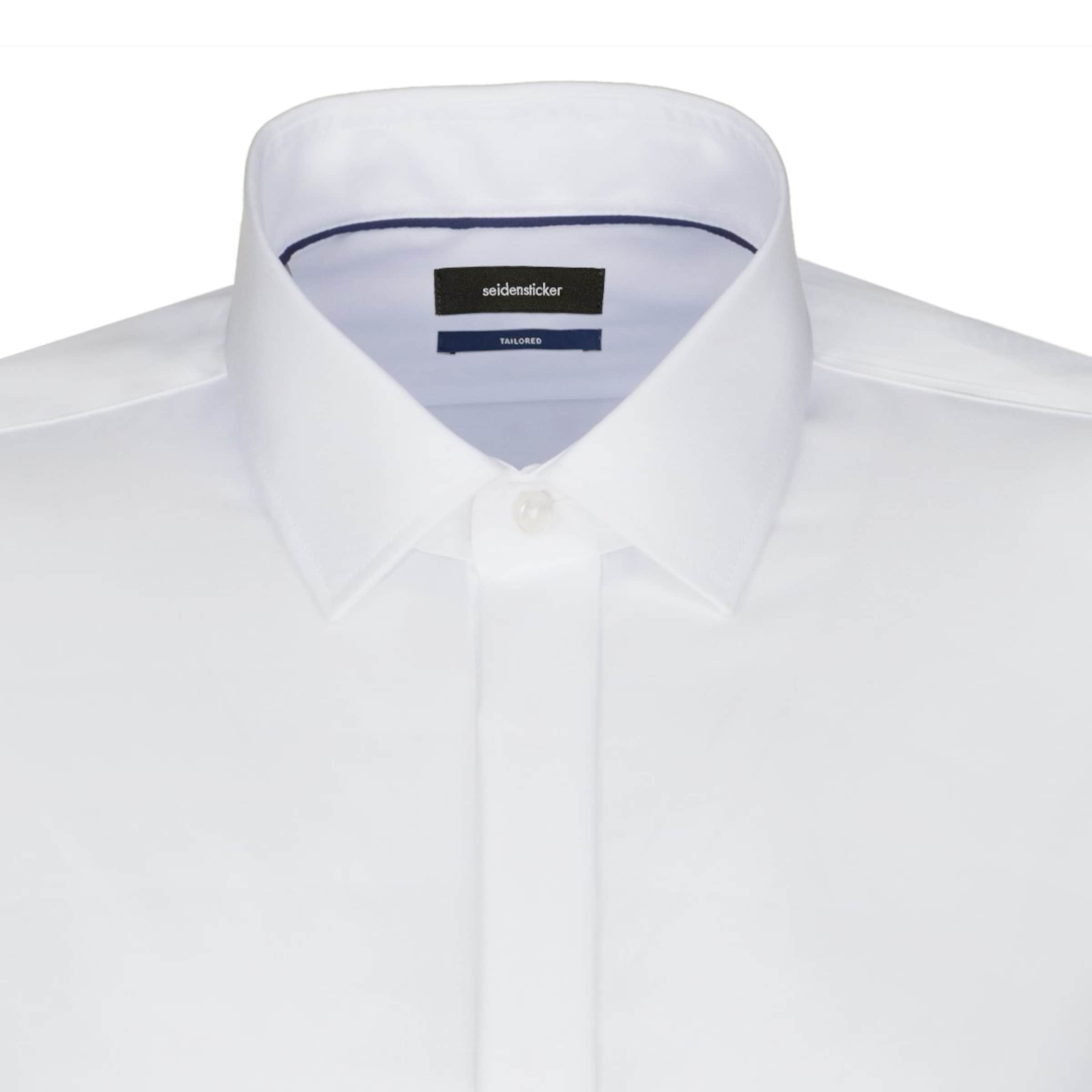 Coupe slim Chemise business SEIDENSTICKER en blanc