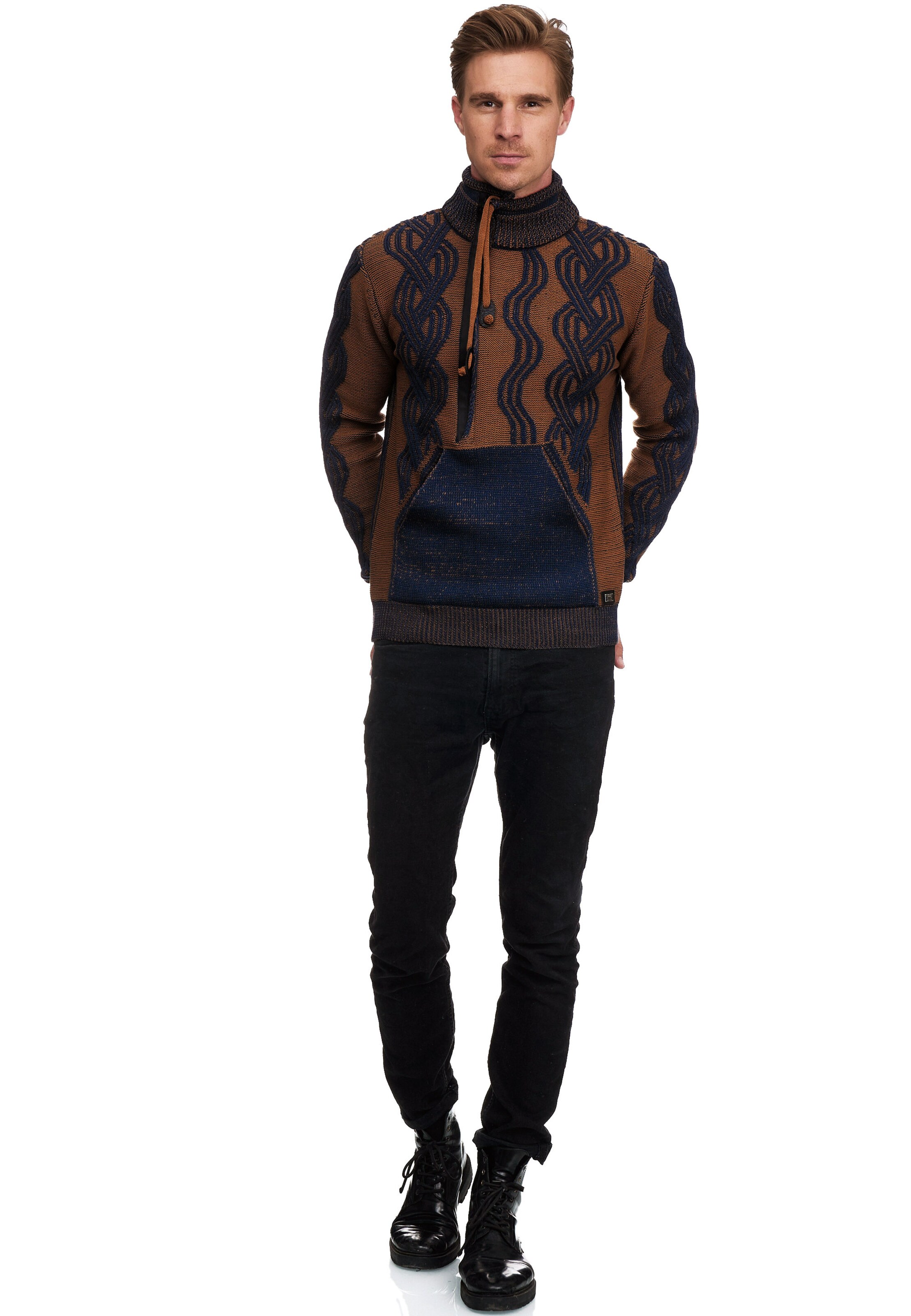 Rusty Neal Trui in Bruin