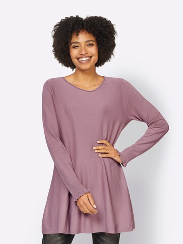 Pullover di heine in lilla: frontale