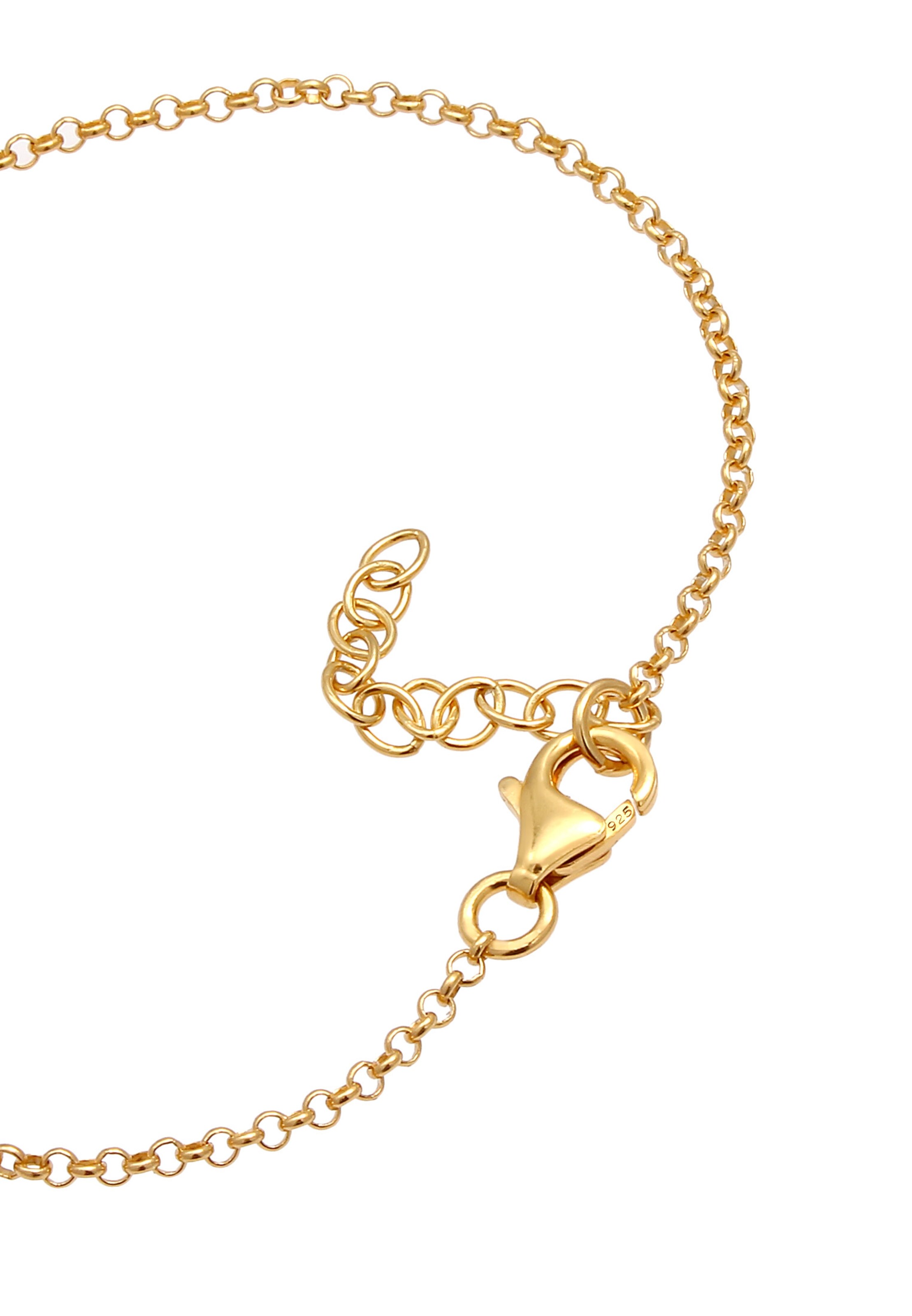 ELLI Armband Kleeblatt in Gold