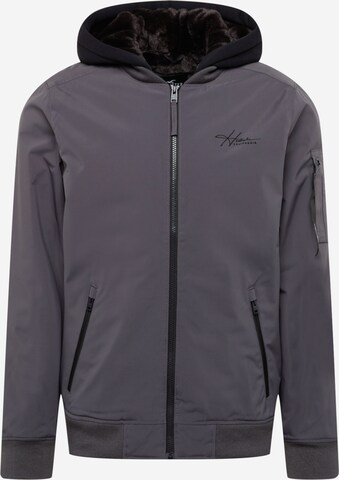 HOLLISTER Between-Season Jacket in Grey: front