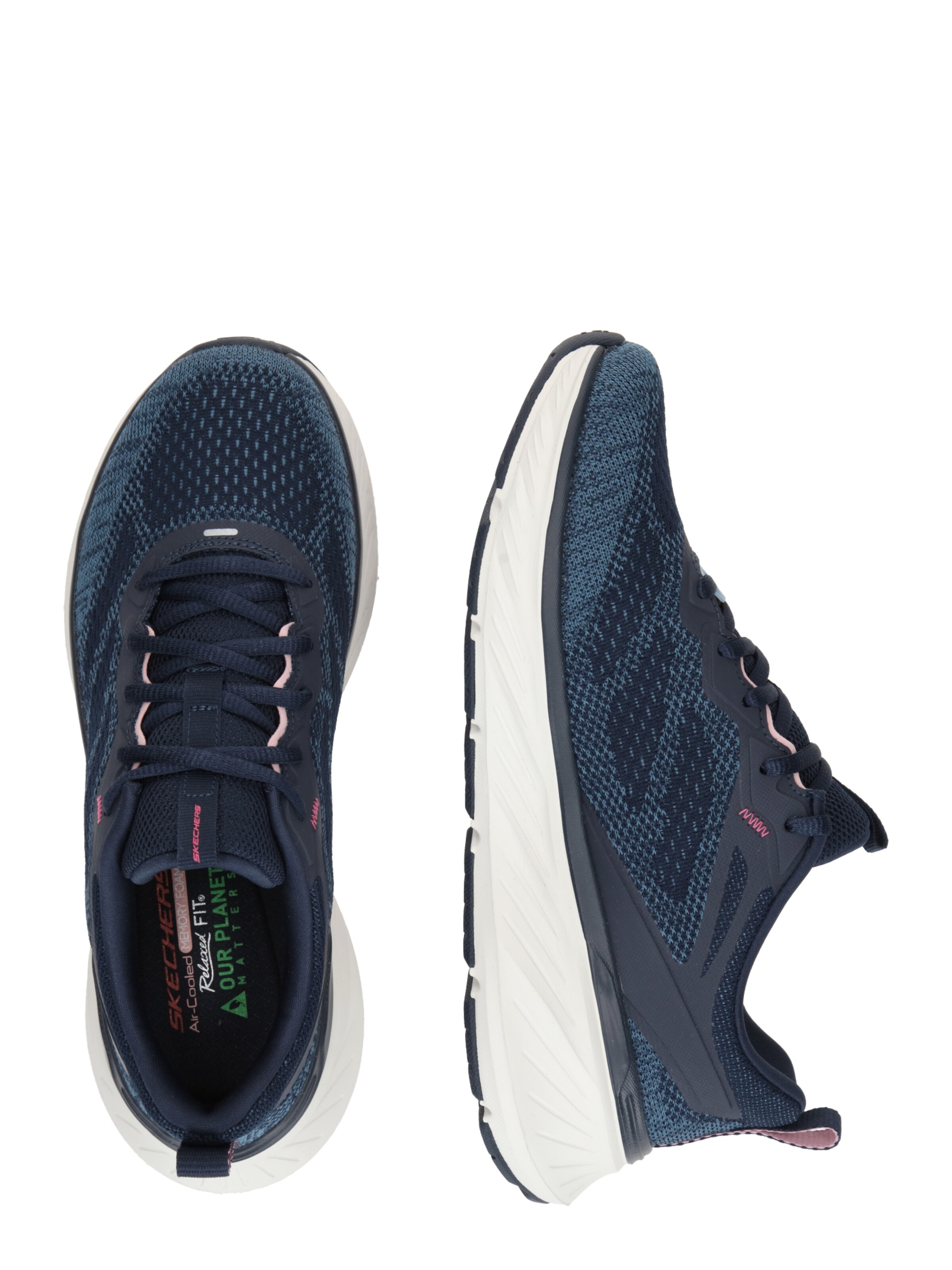 SKECHERS Sportschuh 'EDGERIDE-POWER FLOW' in Blau
