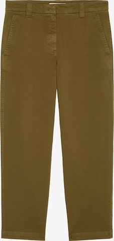 Pantaloni chino 'Kalni' di Marc O'Polo in verde: frontale