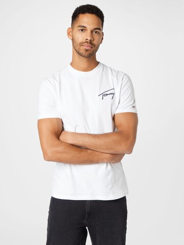 Tommy Jeans Shirt in White: front