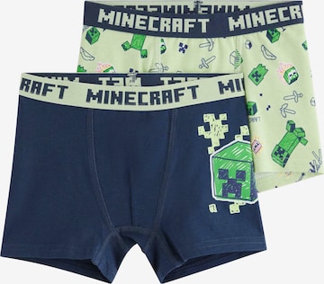 Lindex Alushousut 'Minecraft' värissä sininen: etupuoli
