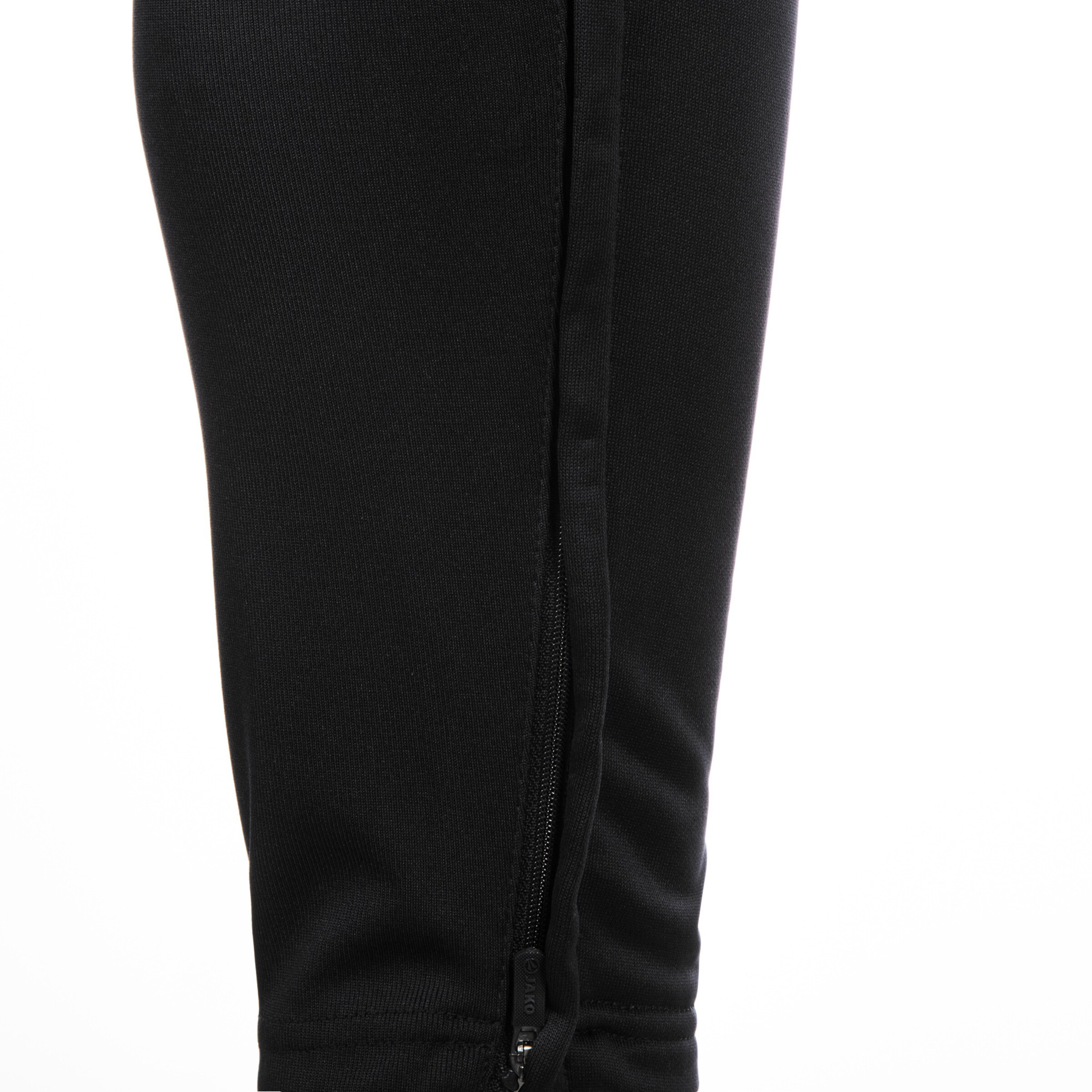 JAKO Slimfit Hose 'Active' in Schwarz