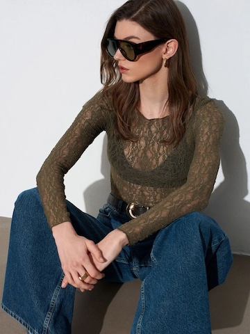 Dilvin Blouse in Groen