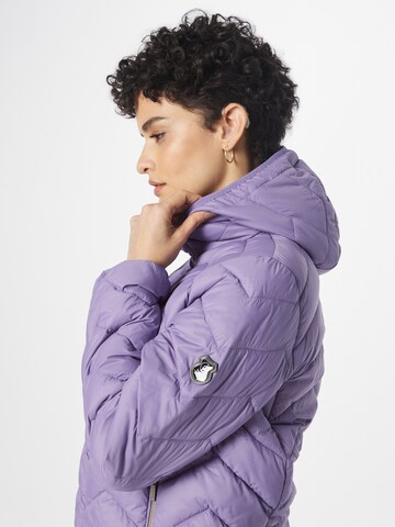 Fransa Between-Season Jacket in Purple