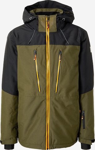 Veste outdoor KILLTEC en vert : devant