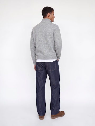 Pull-over 'JJESOHO OLLIE' JACK & JONES en gris