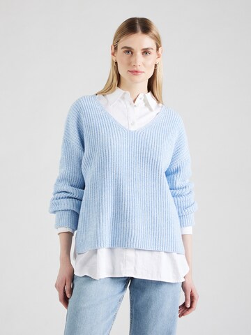 s.Oliver Trui in Blauw: voorkant