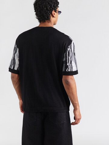 Carlo Colucci Pullover 'Favetta' in Schwarz