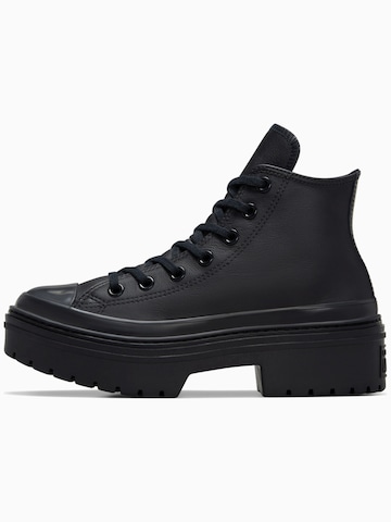 Scarpa sportiva 'Converse Chuck Taylor All Star Lugged Heel Leather Platform' di CONVERSE in nero