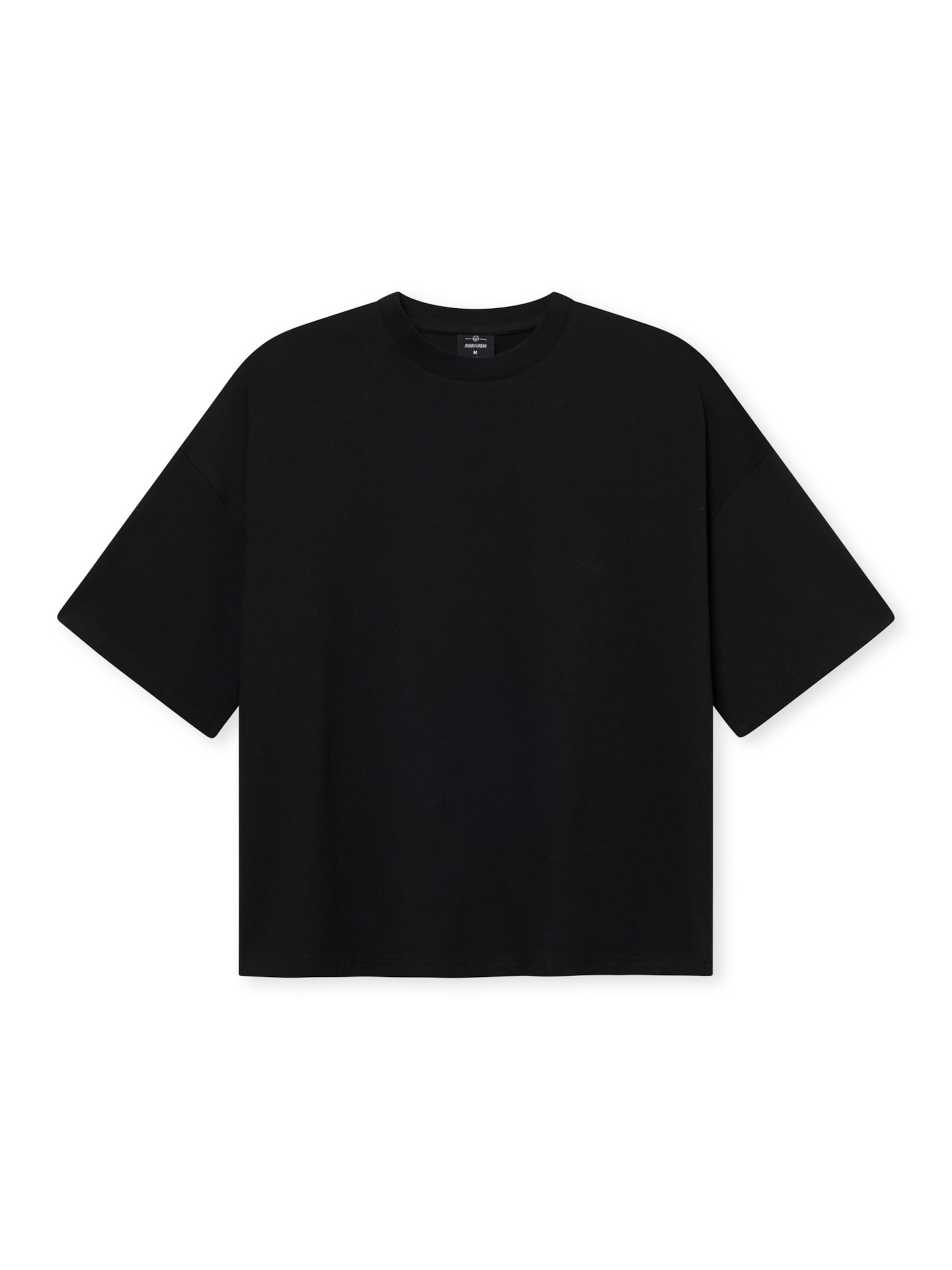 Johnny Urban Μπλουζάκι 'Vic' σε μαύρο: μπροστά