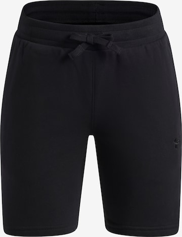 UNDER ARMOUR Regular Sportbroek 'Rival' in Zwart: voorkant