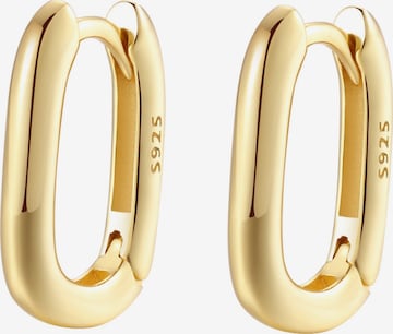 Hey Happiness - Pendientes 'Ellipse' en oro: frente