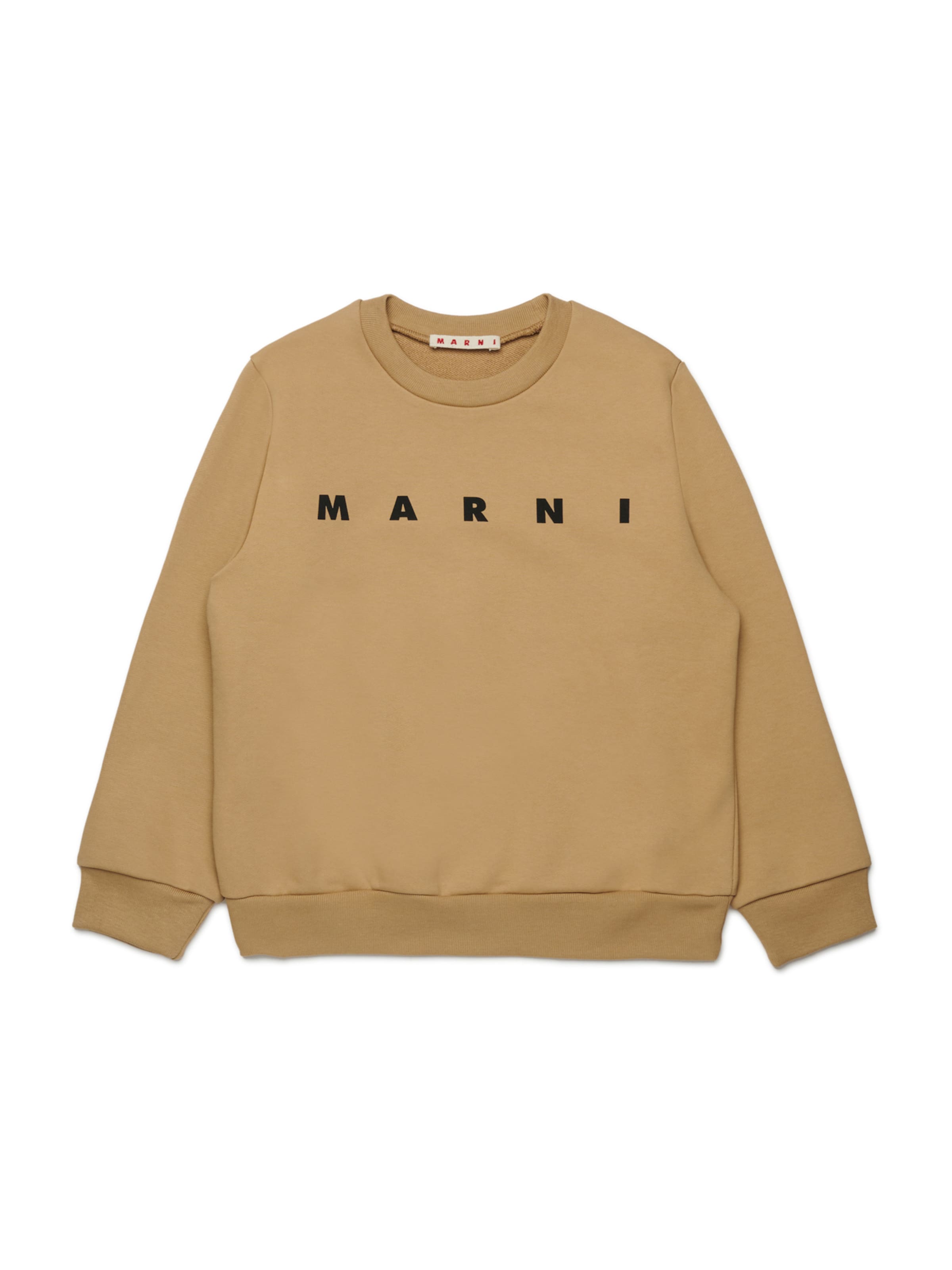 Felpa di Marni in beige: frontale