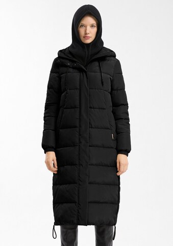 QS Wintermantel in Zwart: voorkant