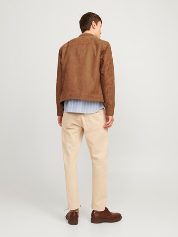 Giacca di mezza stagione 'JJEDylan' di JACK & JONES in marrone