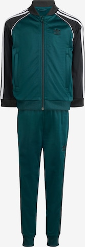 ADIDAS ORIGINALS Trenirka za tek 'Adicolor' | zelena barva: sprednja stran