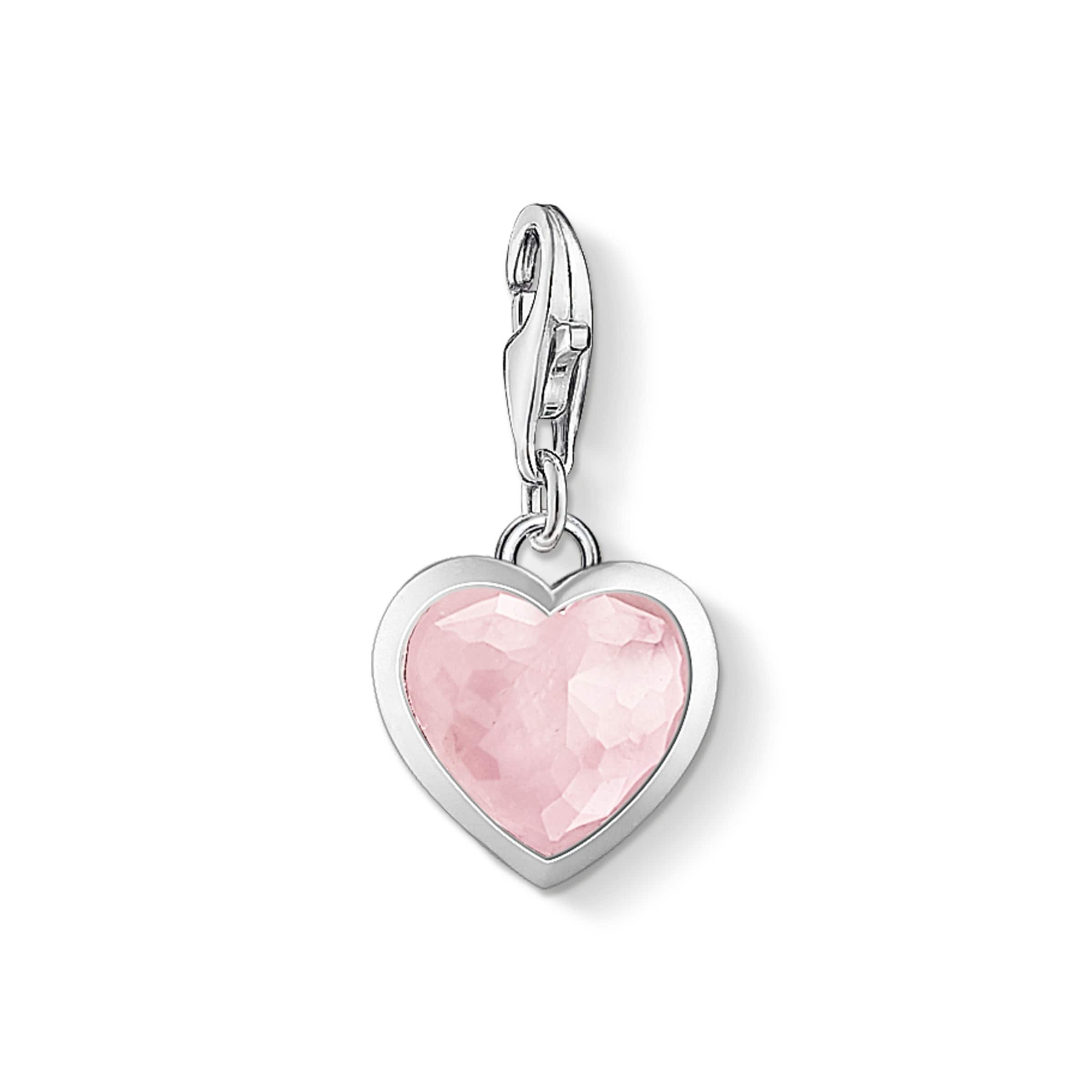 Thomas Sabo Anhänger in Pink: Vorderseite