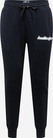 HOLLISTER Slim fit Pants in Black: front