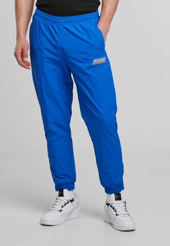 Loosefit Pantaloni sportivi di Karl Kani in blu: frontale