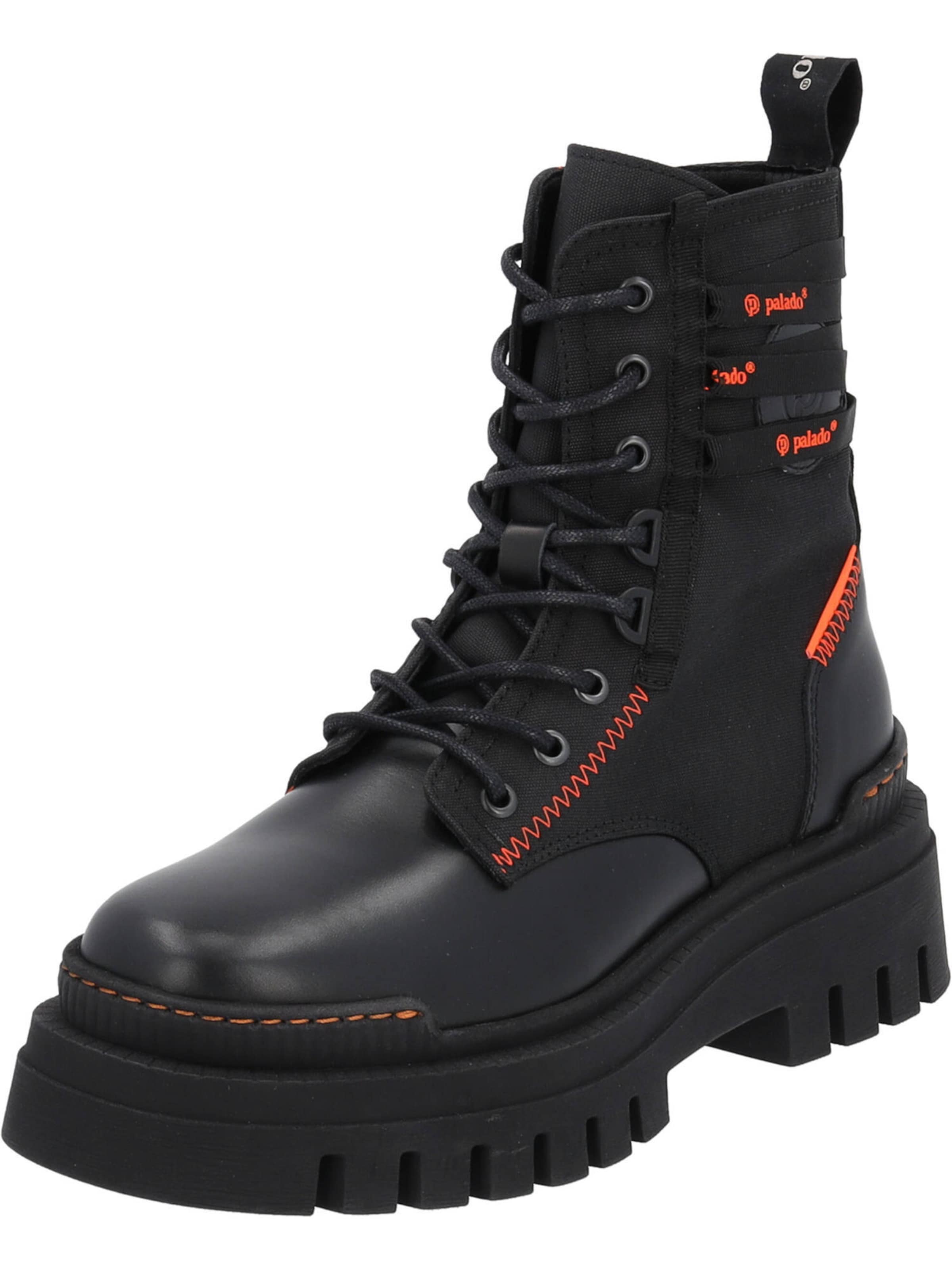 Palado Veterlaarsjes 'Serifos' in Zwart: voorkant