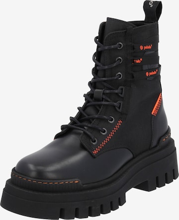 Palado Veterlaarsjes 'Serifos' in Zwart: voorkant