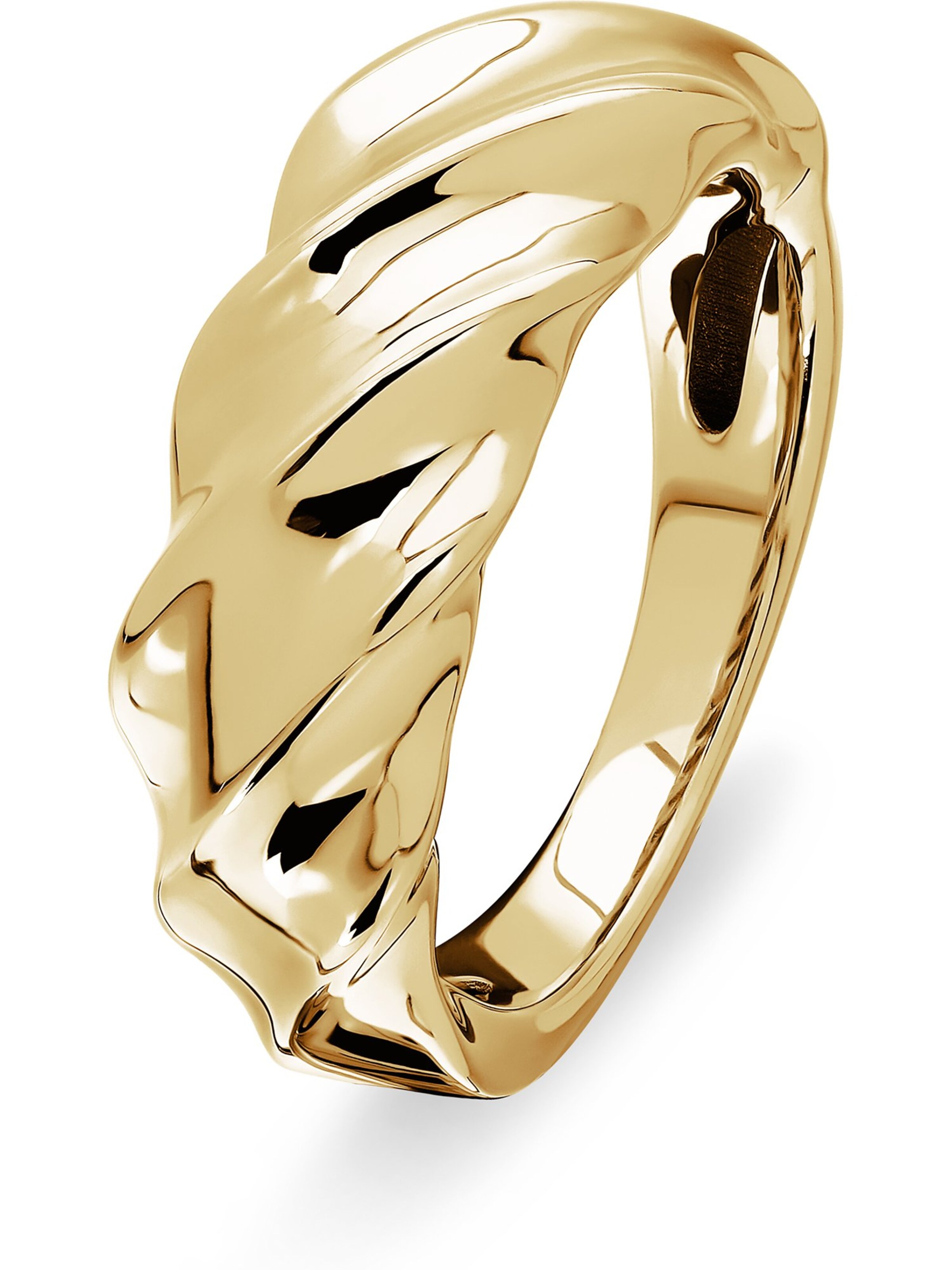 CHRIST Ring in Yellow: front