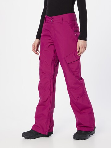 DC Shoes Regular Workout Pants 'NONCHALANT' in Purple: front