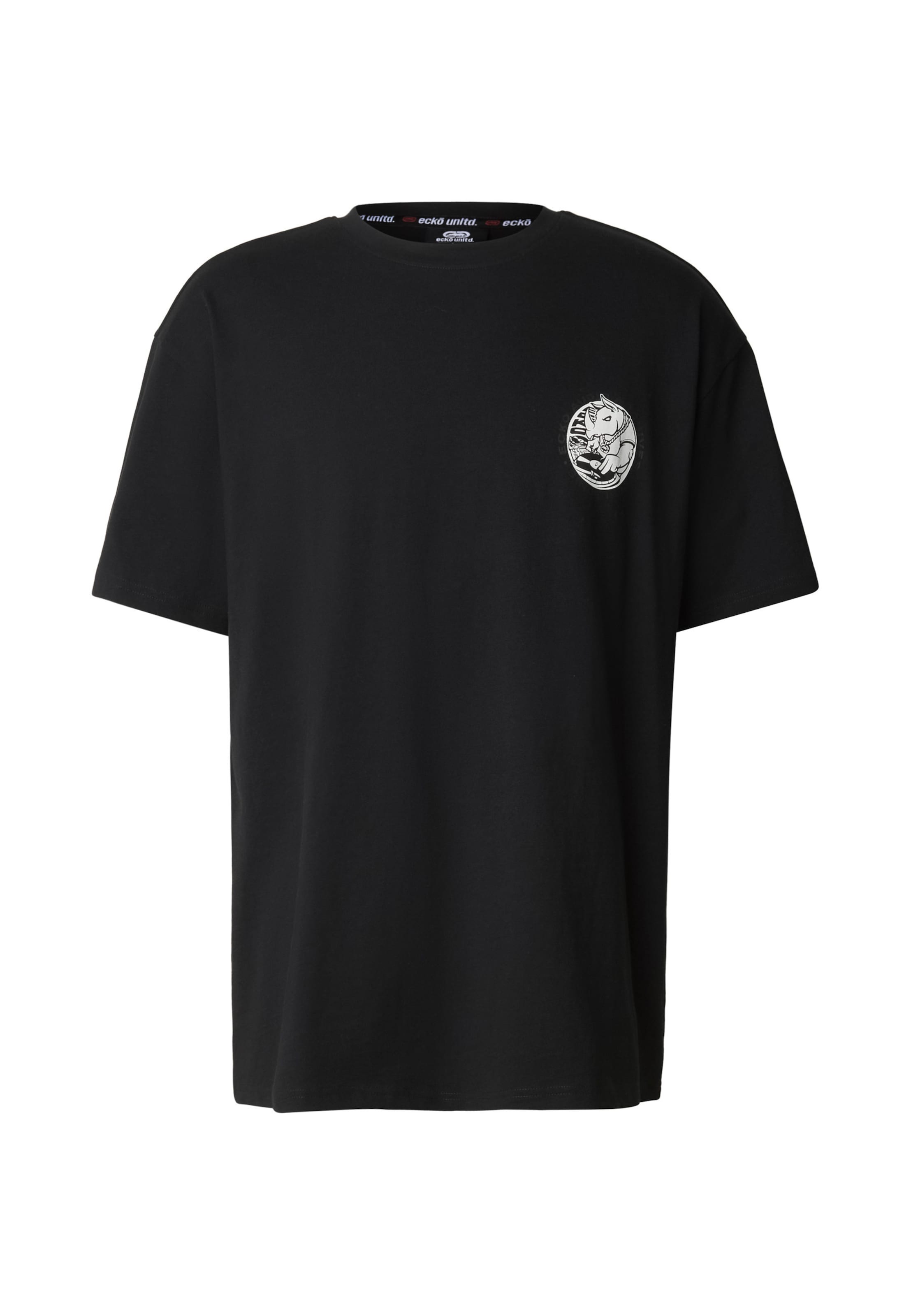Ecko Unlimited T-Shirt in Schwarz: Vorderseite